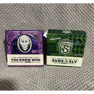 Dr Squatch Limited Edition Harry Potter Natural Bar Soap 5oz 2 Pack NEW